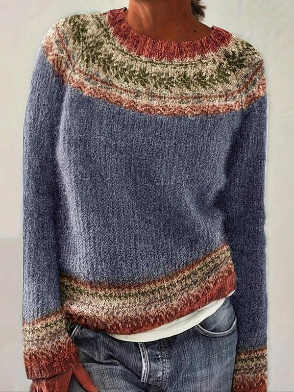 SKYLAR™ - Chic Ethnic Sweater Knitwear - MABEL LONDON
