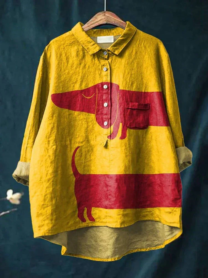 EMERY™ - Dog Art Shirt - MABEL LONDON