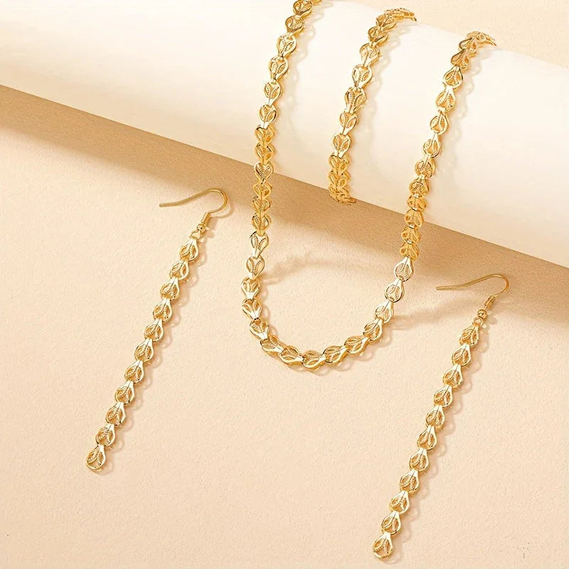 Elegant 3-Piece Jewelry Set - MABEL LONDON