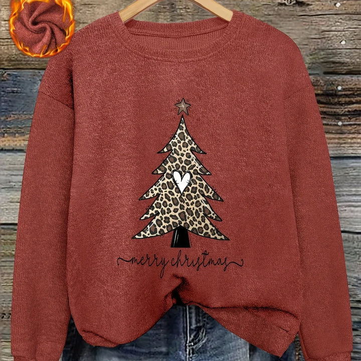 Luna – Fluffy Heart-Button Knit Sweater - MABEL LONDON