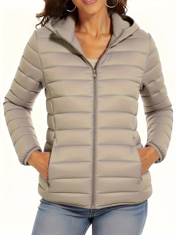 Olivia | Ultra-Light Down Jacket - MABEL LONDON