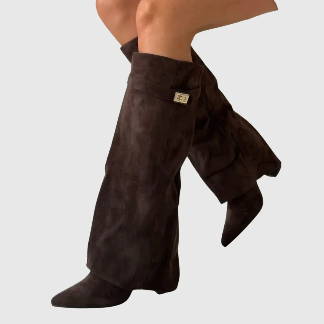 LELENE | LUXE LEATHER BOOTS - MABEL LONDON