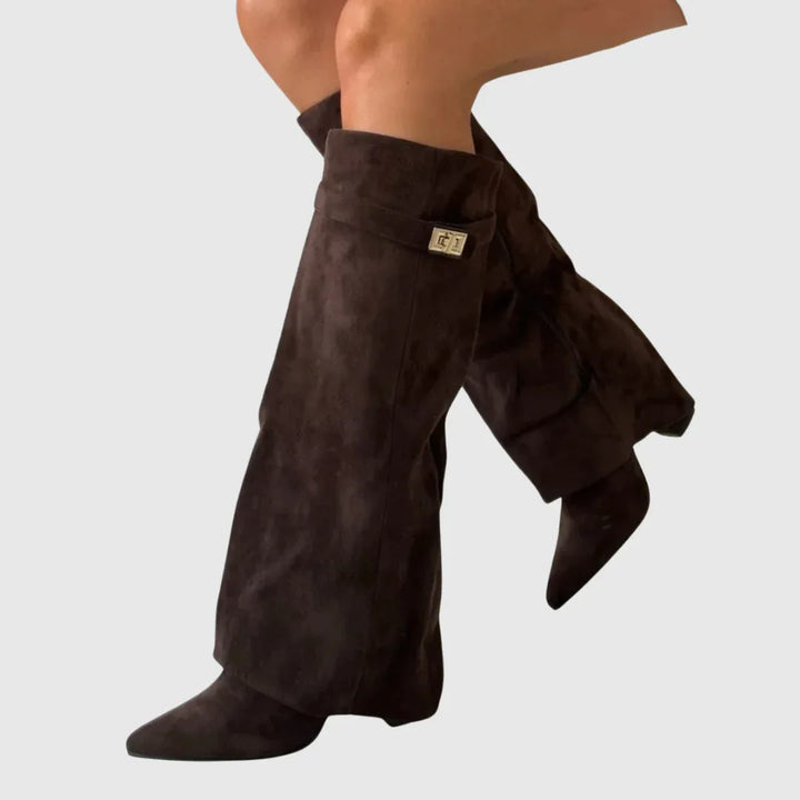 LELENE | LUXE LEATHER BOOTS - MABEL LONDON