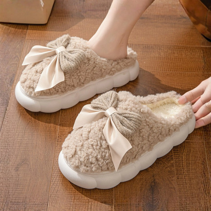 DAMINI™ - Comfy Fluffy Indoor Plush Non-Slip Slippers - MABEL LONDON