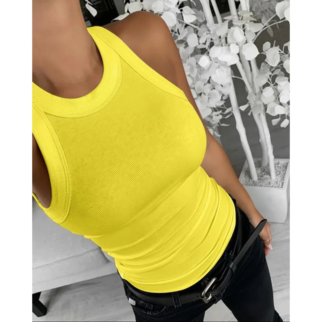 SLOANIE™ – Everyday Casual Sleeveless Pullover - MABEL LONDON