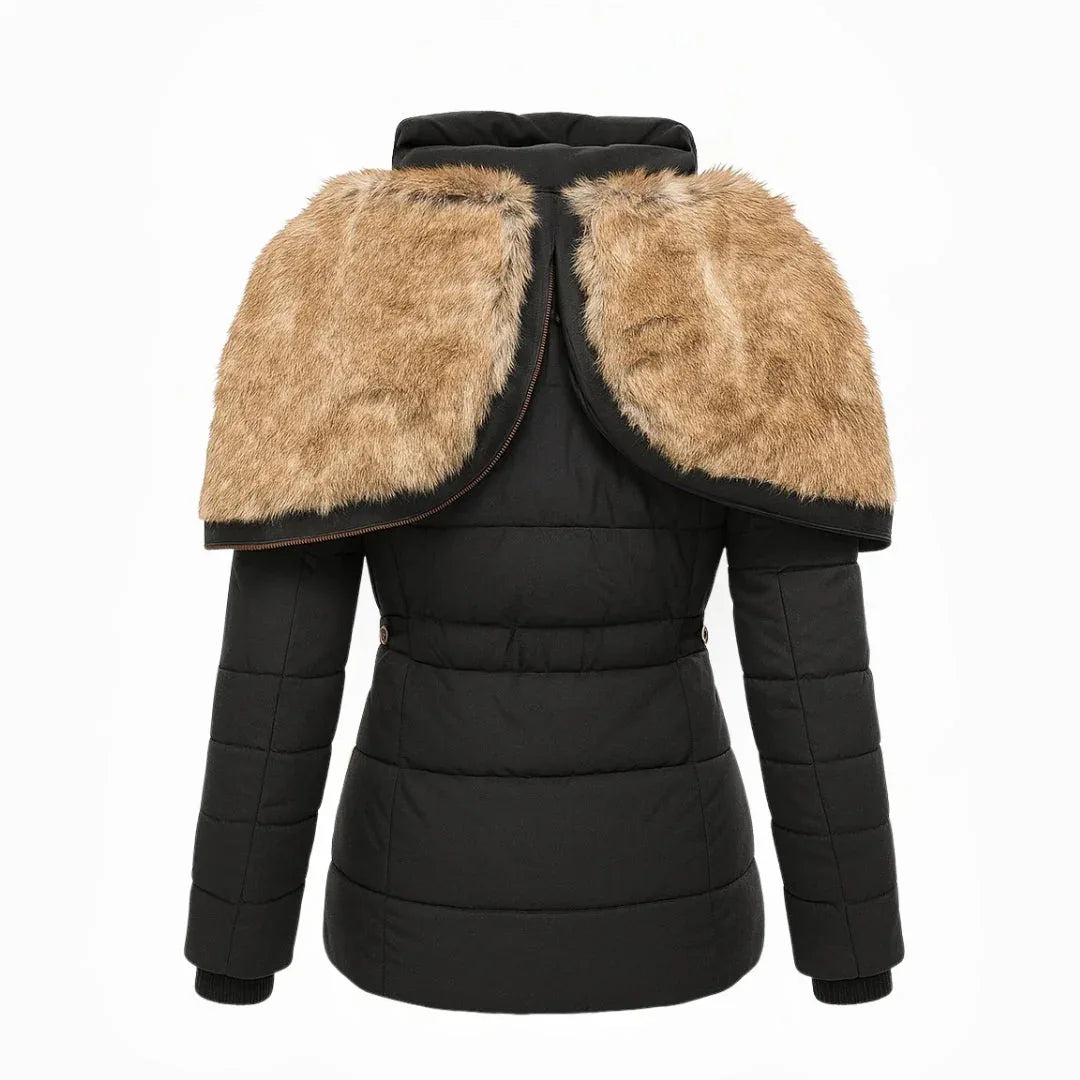 Anna | Fur-Lined Winter Coat - MABEL LONDON