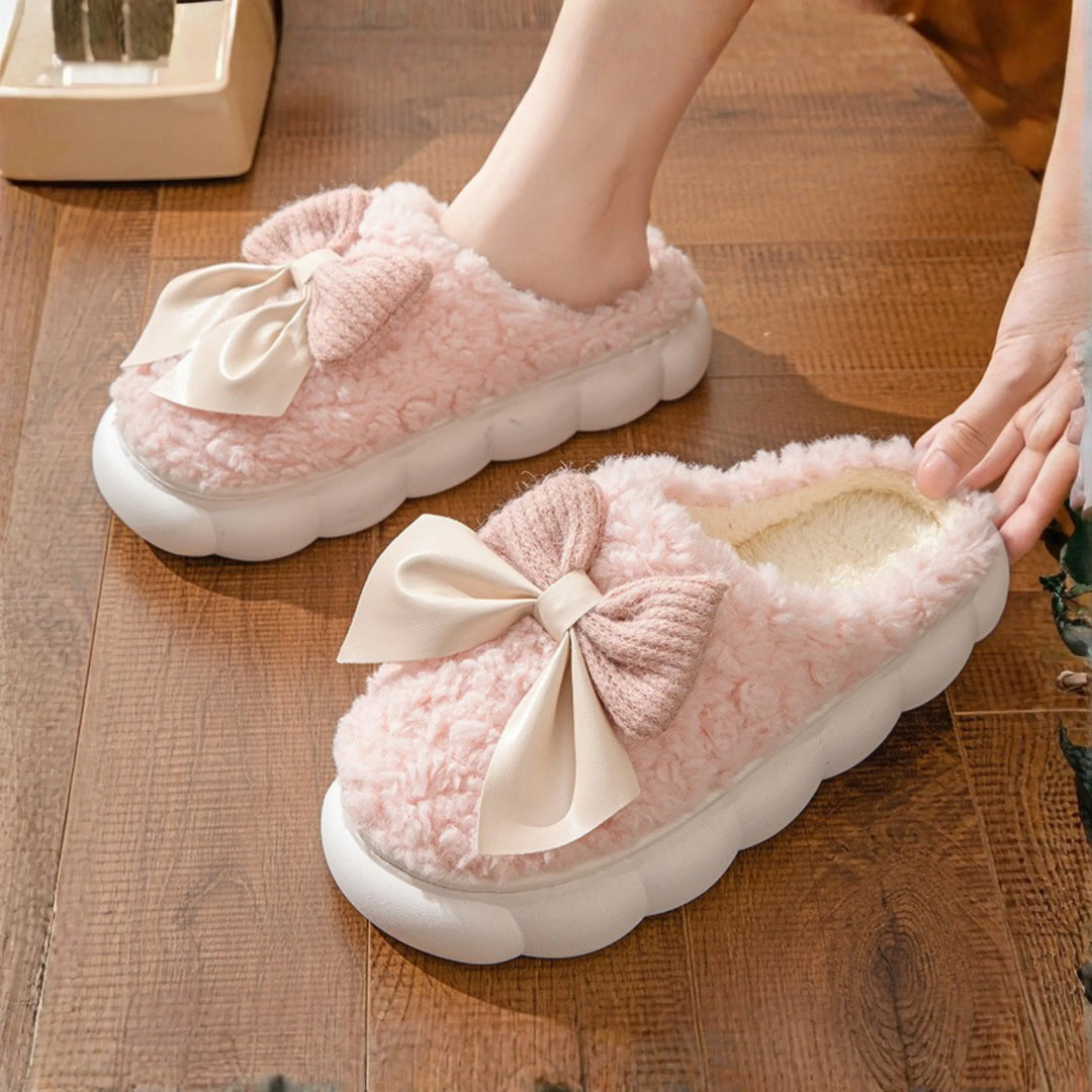 DAMINI™ - Comfy Fluffy Indoor Plush Non-Slip Slippers - MABEL LONDON