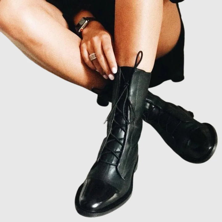 Luciana | Comfort High Heel Boot - MABEL LONDON