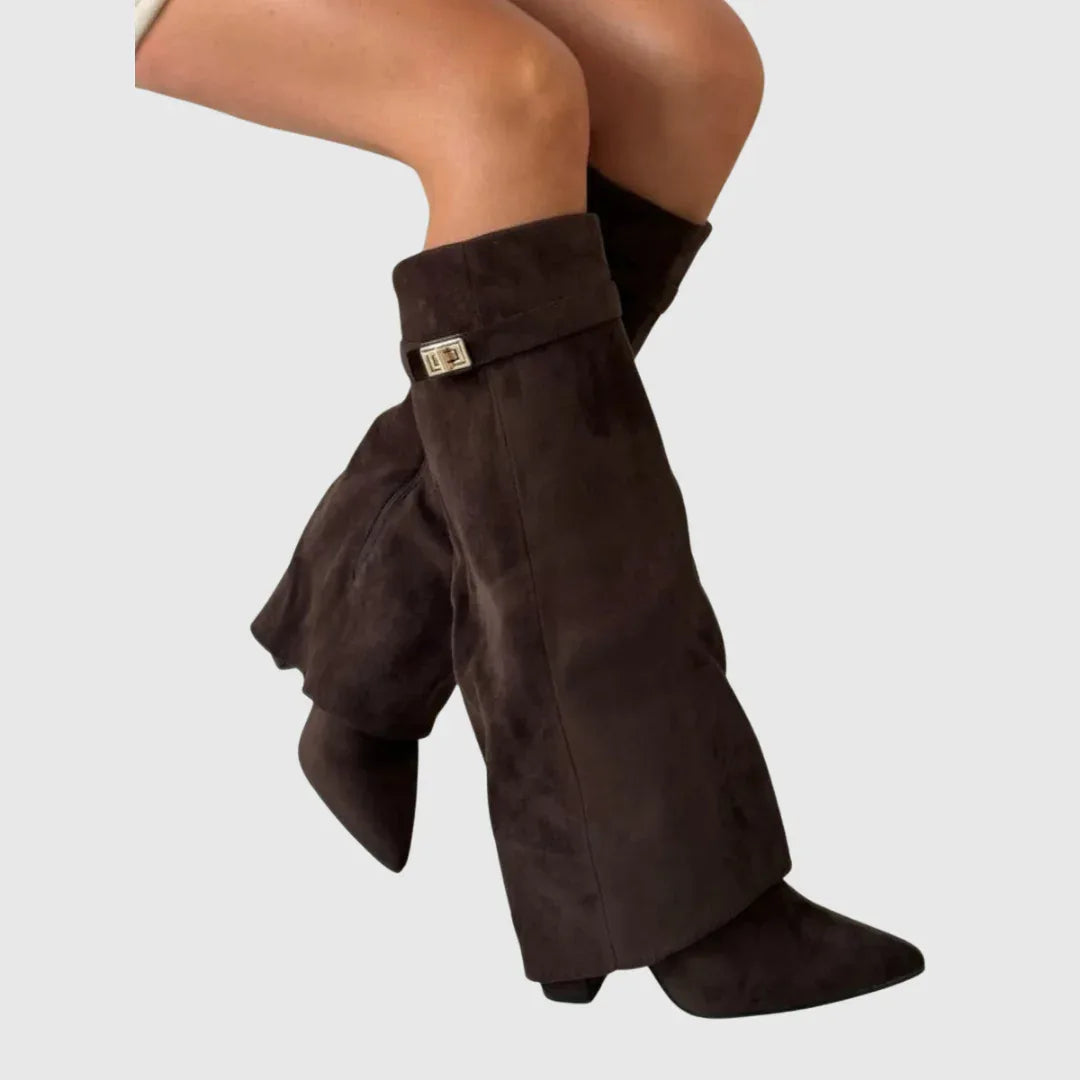 LELENE | LUXE LEATHER BOOTS - MABEL LONDON