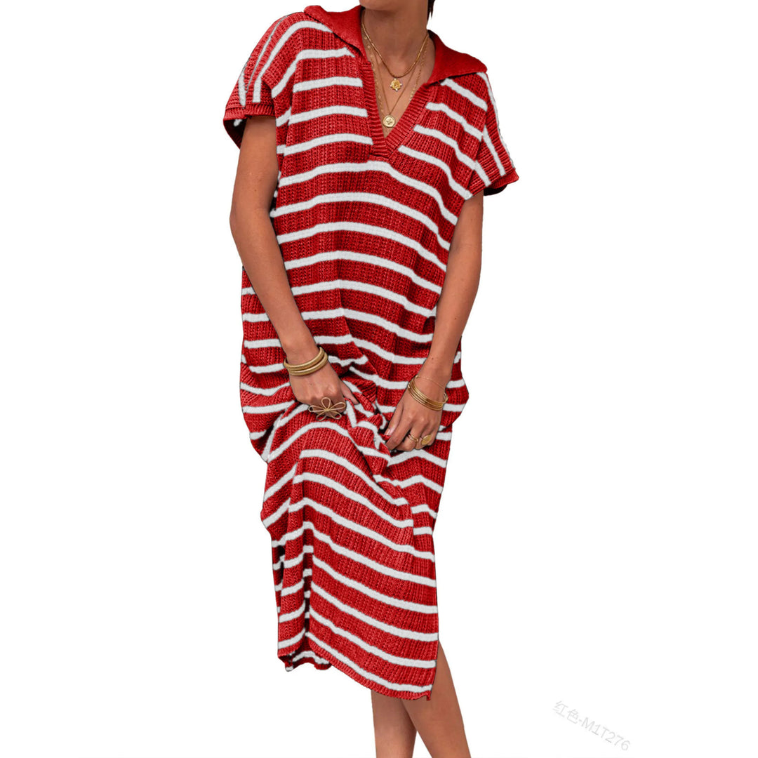 ODESSA™ - Summer Graceful Slit Loose Maxi Dress - MABEL LONDON