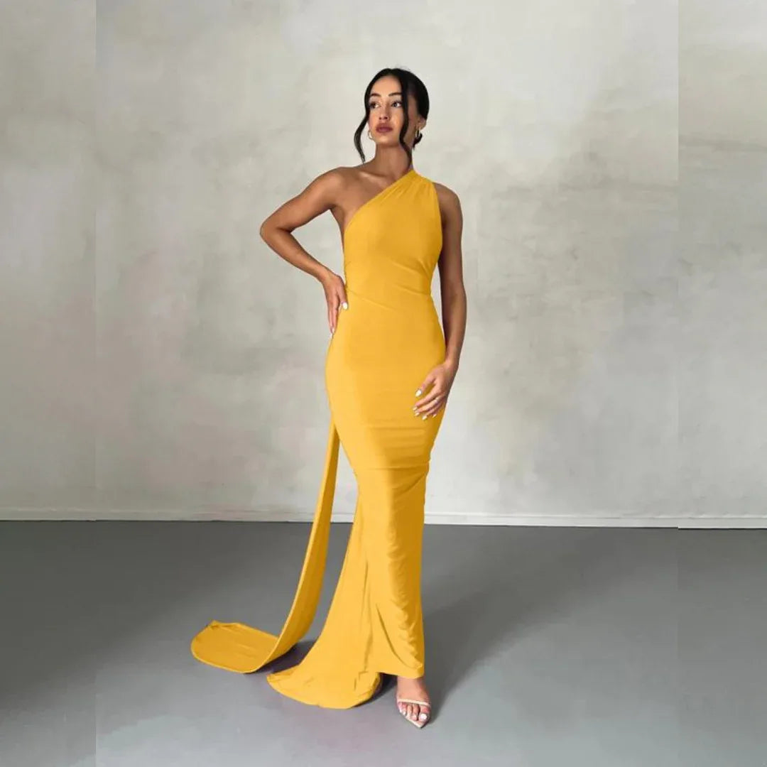 MARGOT™ - Elegant Sleeveless Evening Halter Bodycon Dress - MABEL LONDON