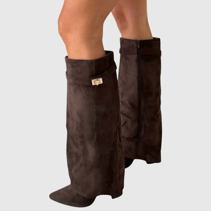 LELENE | LUXE LEATHER BOOTS - MABEL LONDON