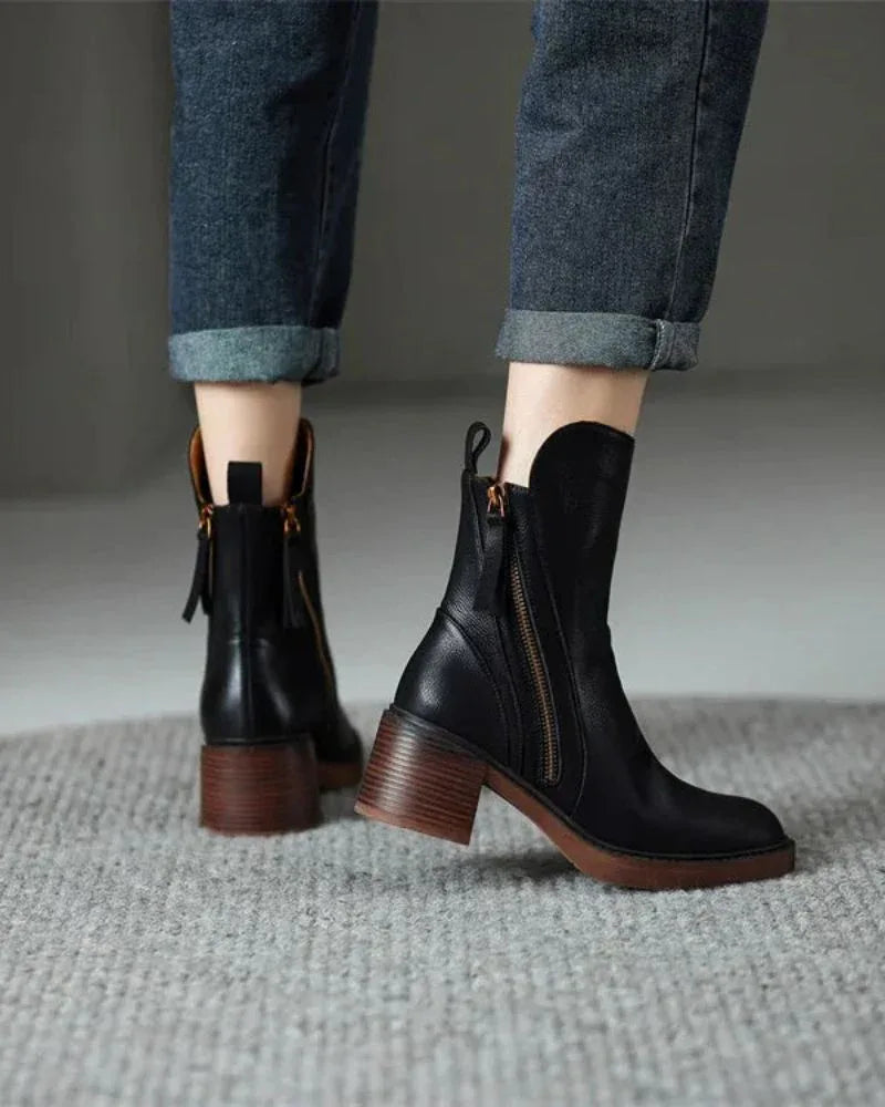 Valorine | Ankle Boots - MABEL LONDON