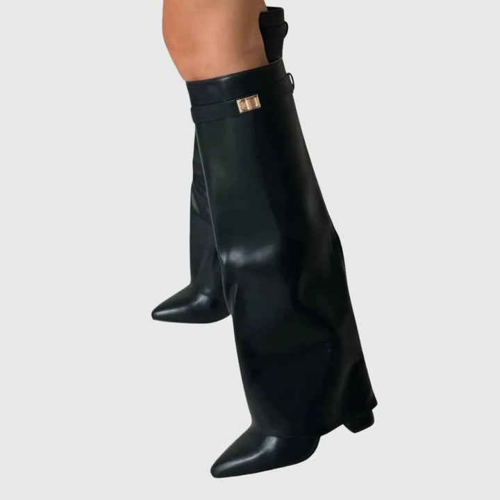 LELENE | LUXE LEATHER BOOTS - MABEL LONDON