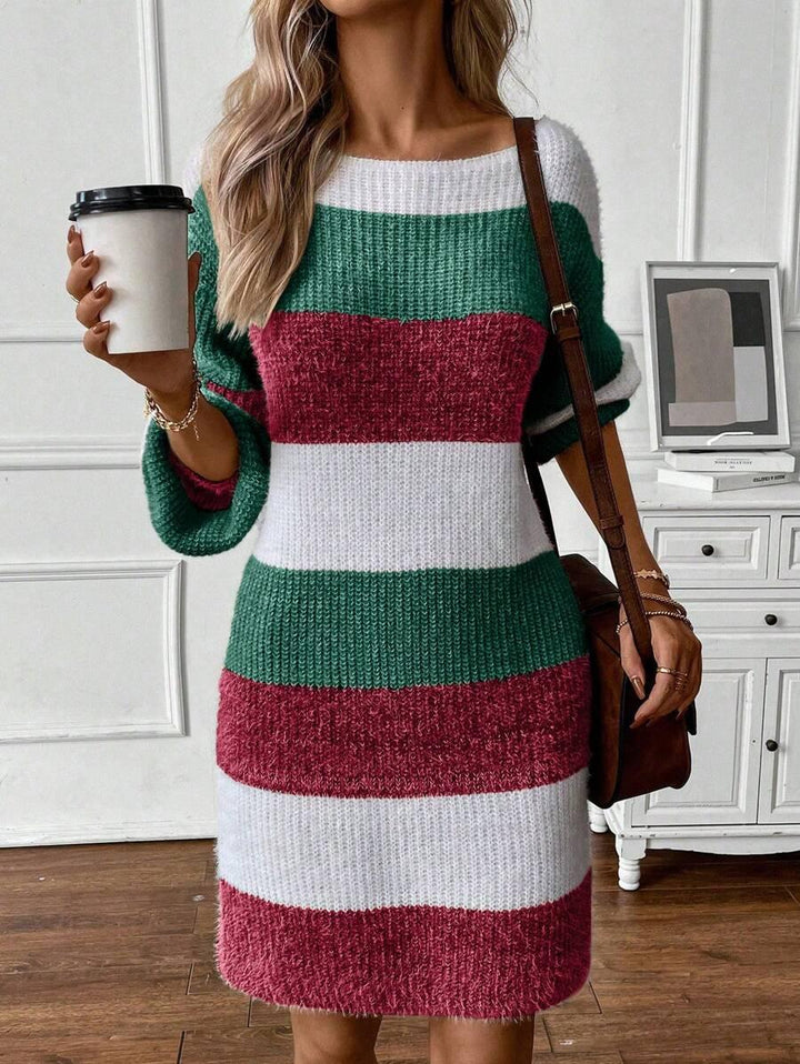 Chloe - Sweater dress (Christmas) - MABEL LONDON