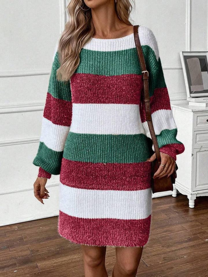 Chloe - Sweater dress (Christmas) - MABEL LONDON