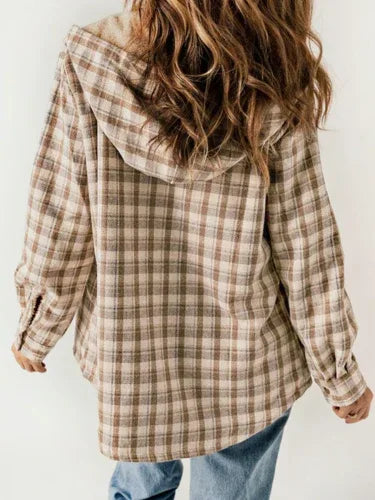 HANNAH™ - Chic Plaid Jacket - MABEL LONDON