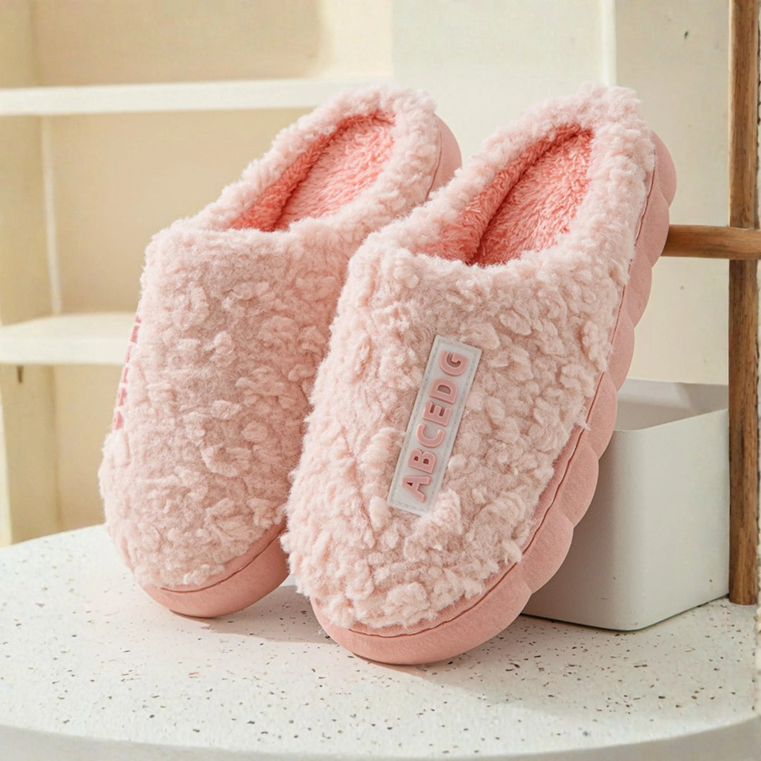 DAMINI™ - Comfy Fluffy Indoor Plush Non-Slip Slippers - MABEL LONDON