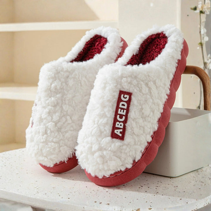 DAMINI™ - Comfy Fluffy Indoor Plush Non-Slip Slippers - MABEL LONDON
