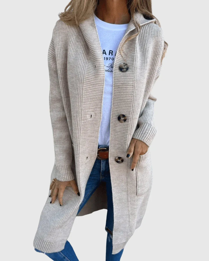 Blythe | Long Chic Cardigan - MABEL LONDON