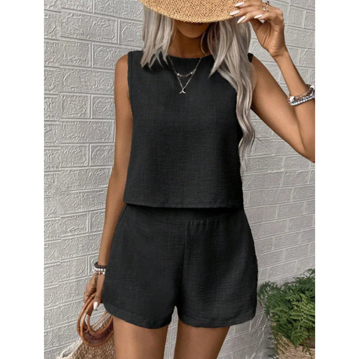 AVAMARI™ – Comfy Crew Neck Outdoor Outfit - MABEL LONDON