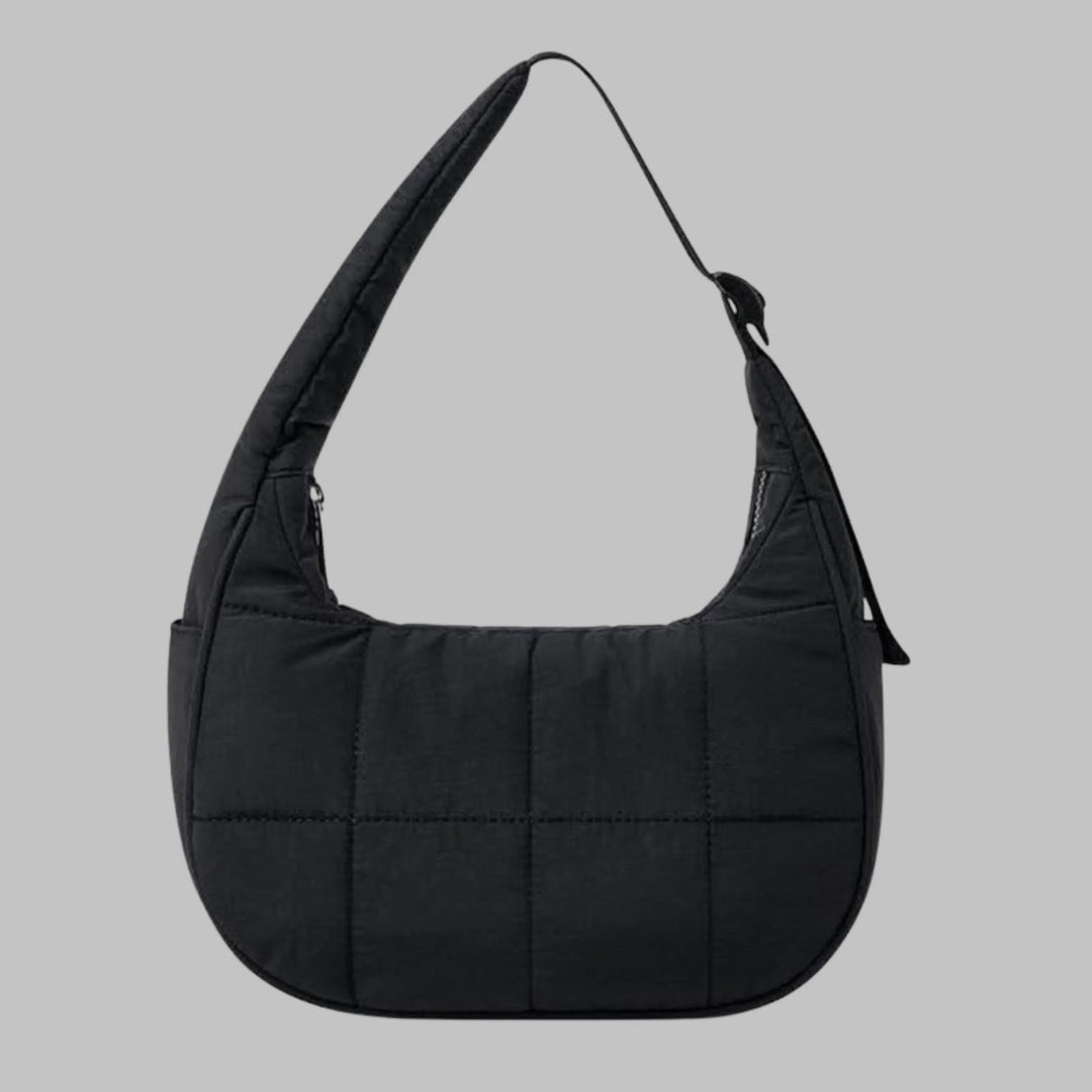 ZARIAH™ - Chic Mini Puffer Crescent Shoulder Bag - MABEL LONDON