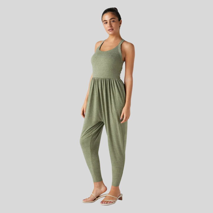 DAYEA™ – Comfy Backless U-Neck Lounge Jumpsuit - MABEL LONDON