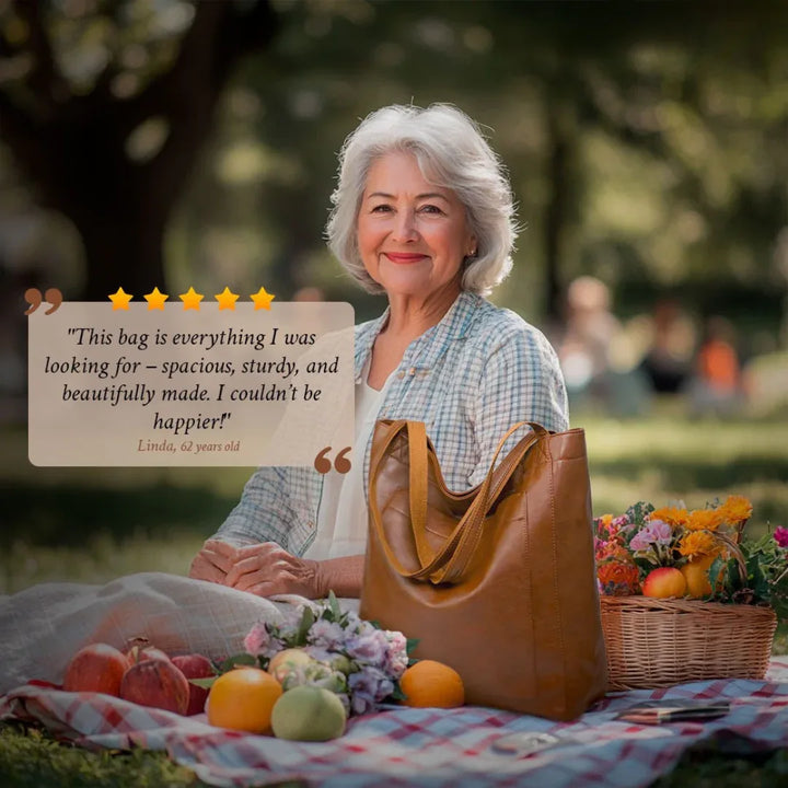 Lorena’s Modern Chic | Stylish Leather Bag - MABEL LONDON