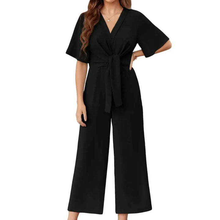 GABRIELLA™ - Elegant Summer Tie Knot Jumpsuits - MABEL LONDON
