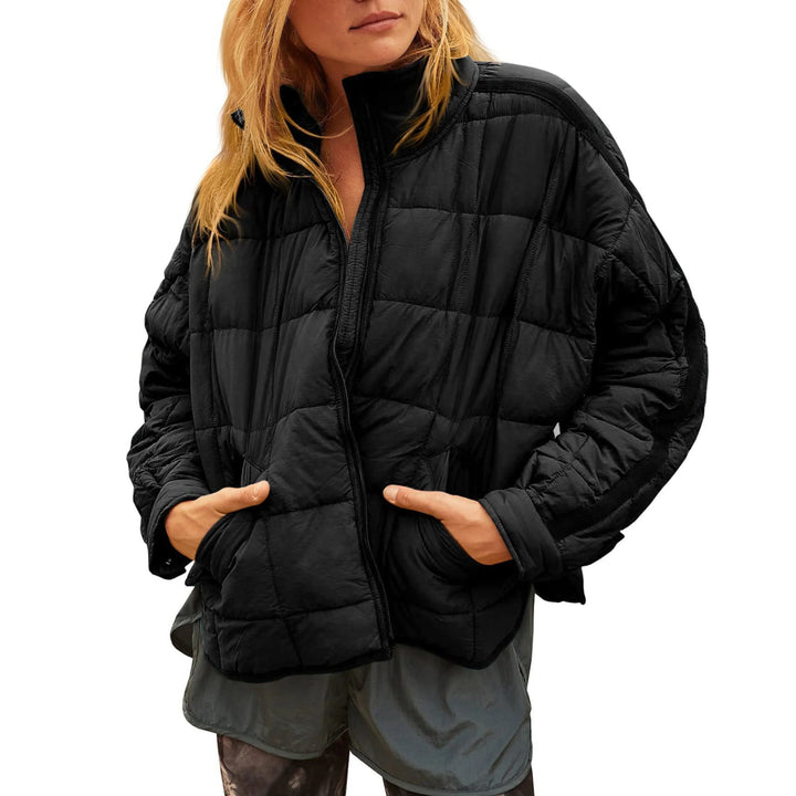APRIL™ – Lightweight Compact Zip Puffer Jacket - MABEL LONDON