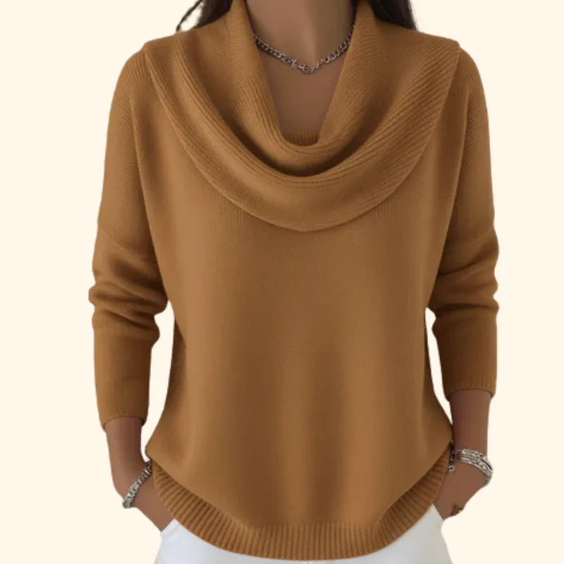 Elliza | Sweater with Collar - MABEL LONDON