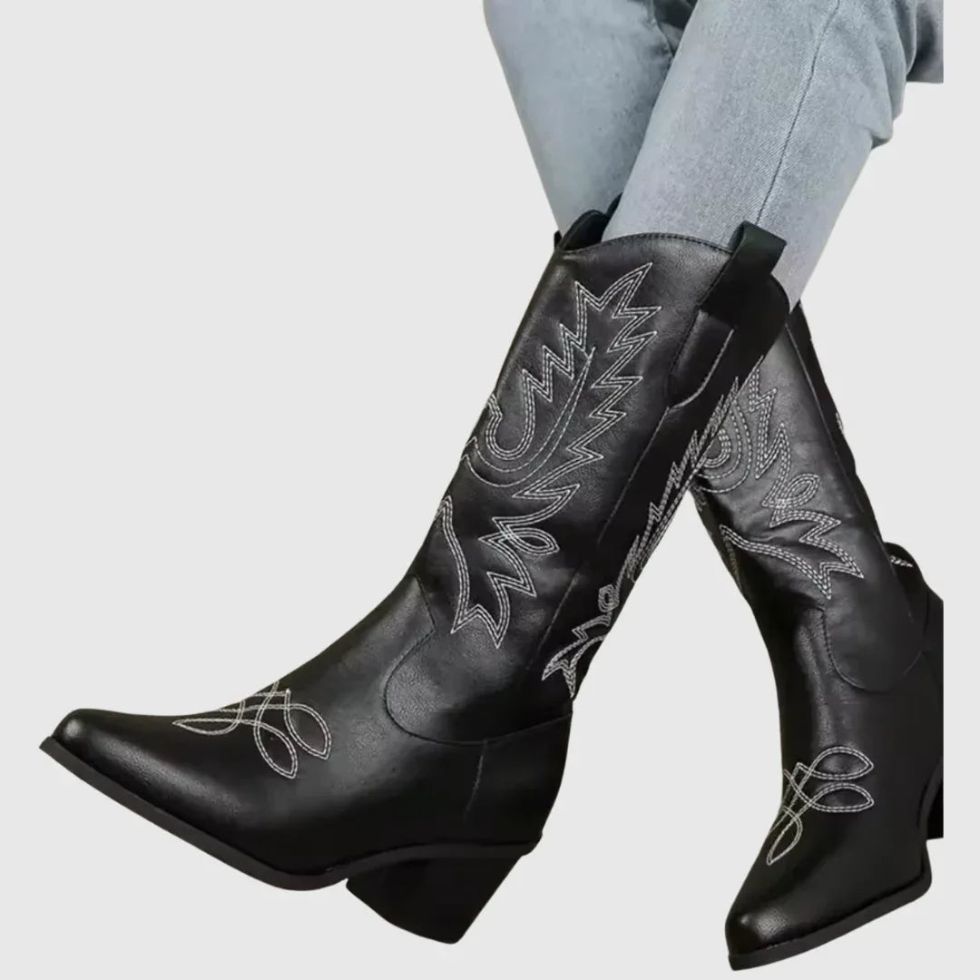 Marcellis | Country Style Leather Boots - MABEL LONDON