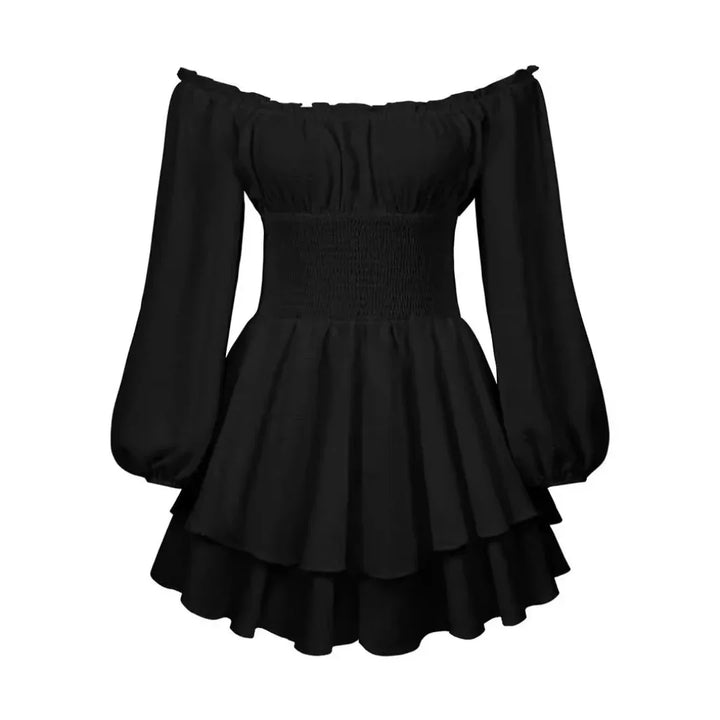 CYNRHIA™ – Elegant Long Sleeve Off-Shoulder Romper - MABEL LONDON