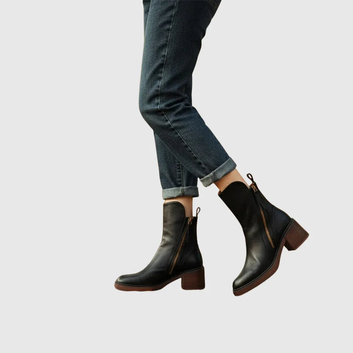 Streamlined Ankle Boots - MABEL LONDON
