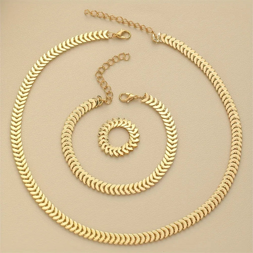 3-in-1 Minimalist Jewelry Set - MABEL LONDON