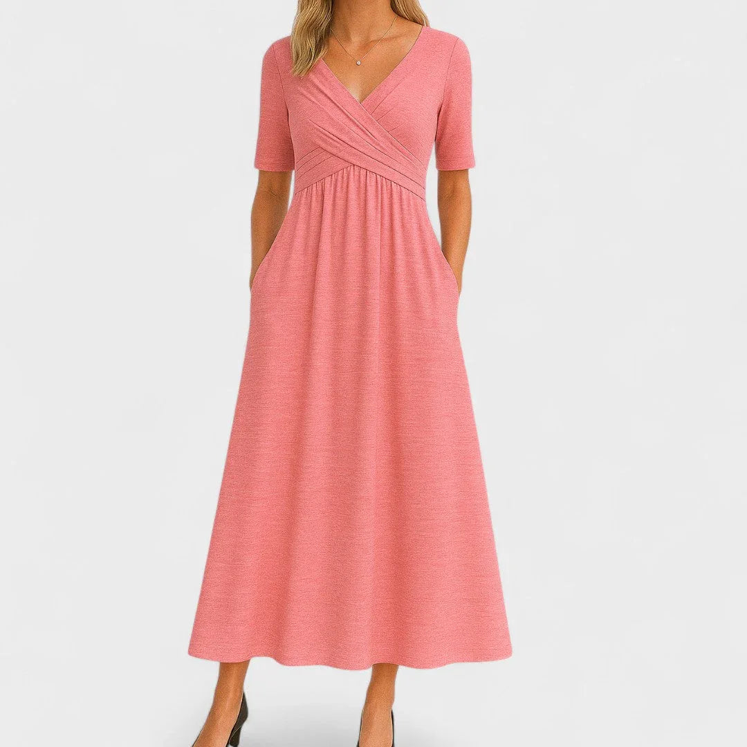 Ida | Elegant Midi Dress - MABEL LONDON