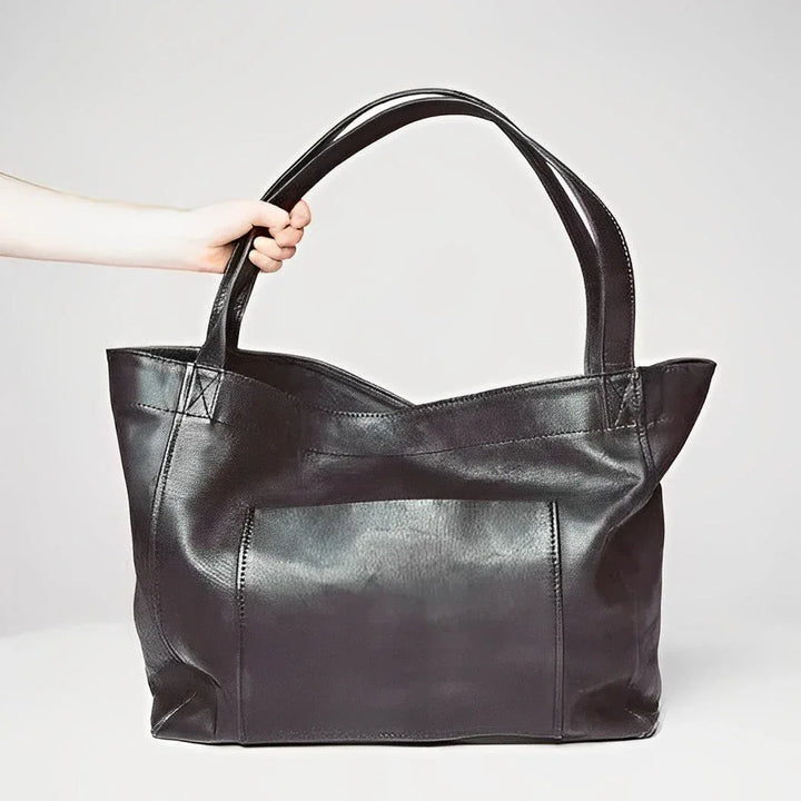 Oriane | Retro Leather Bag - MABEL LONDON