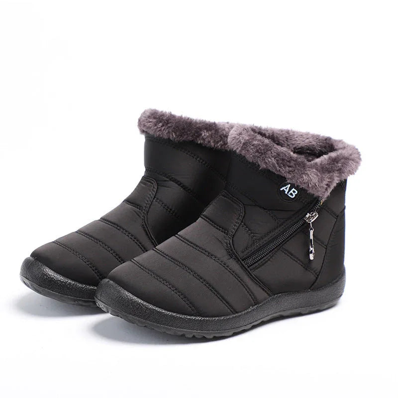 ROWAN™ - Warm Fur Lined Waterproof Winter Boots - MABEL LONDON
