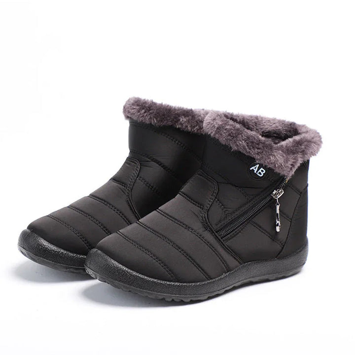 ROWAN™ - Warm Fur Lined Waterproof Winter Boots - MABEL LONDON