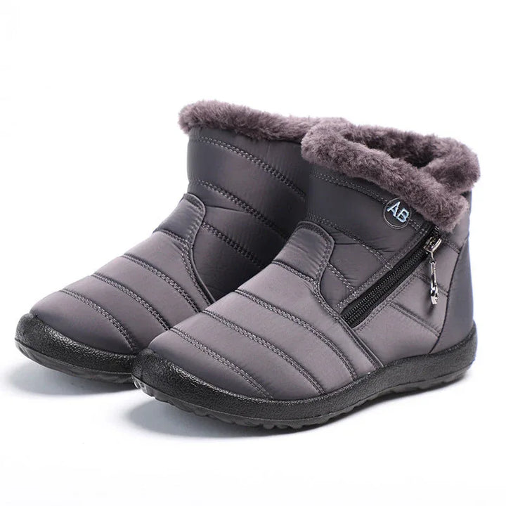 ROWAN™ - Warm Fur Lined Waterproof Winter Boots - MABEL LONDON