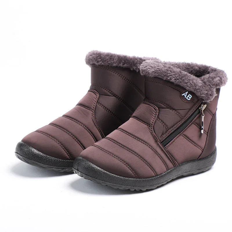 ROWAN™ - Warm Fur Lined Waterproof Winter Boots - MABEL LONDON