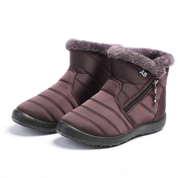 ROWAN™ - Warm Fur Lined Waterproof Winter Boots - MABEL LONDON