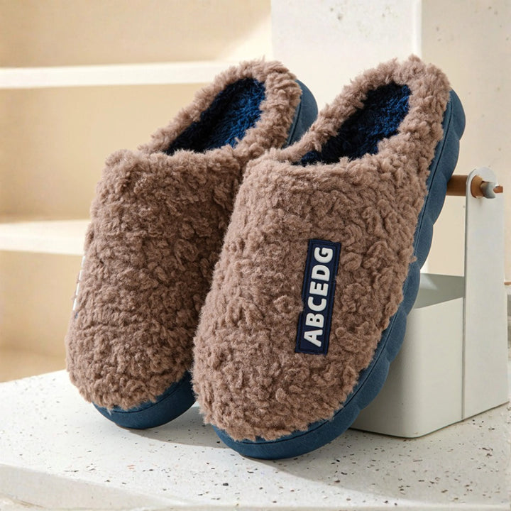 DAMINI™ - Comfy Fluffy Indoor Plush Non-Slip Slippers - MABEL LONDON