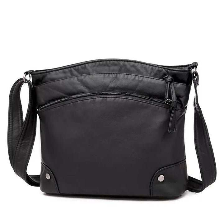 Celine | Leather Shoulder Bag - MABEL LONDON