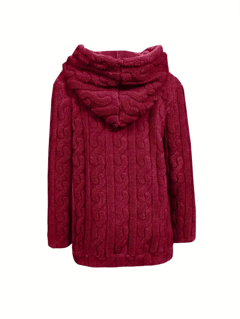 Ruth | Classic Zip-Up Hoodie - MABEL LONDON