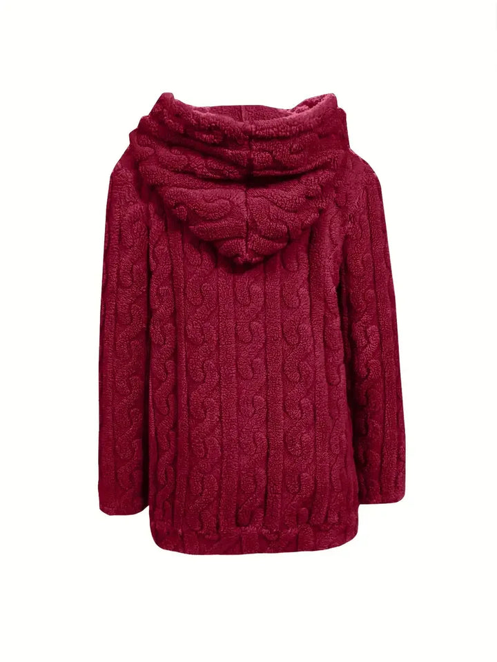 Ruth | Classic Zip-Up Hoodie - MABEL LONDON