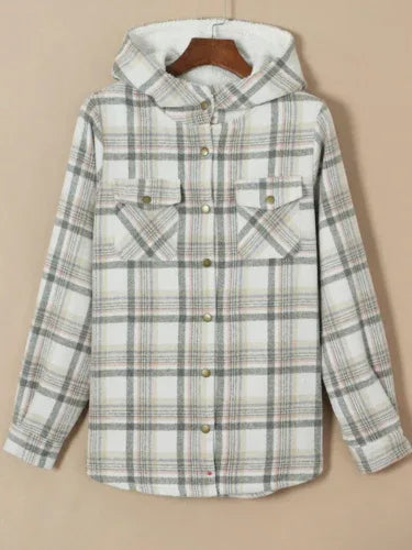 HANNAH™ - Chic Plaid Jacket - MABEL LONDON