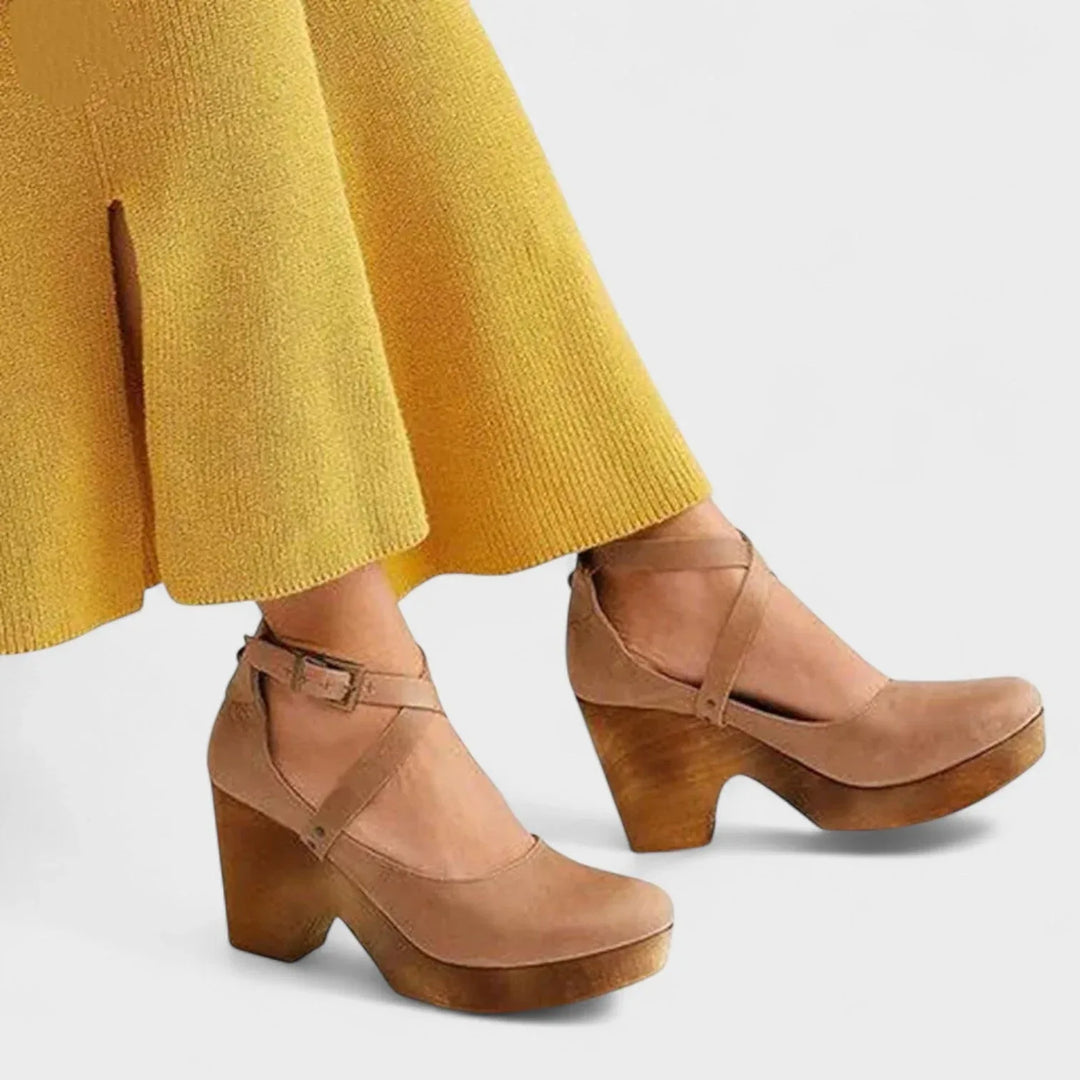 ELARU™ – Classic Comfort Wedge Sandals - MABEL LONDON