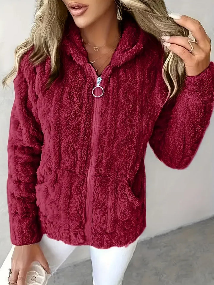 Ruth | Classic Zip-Up Hoodie - MABEL LONDON