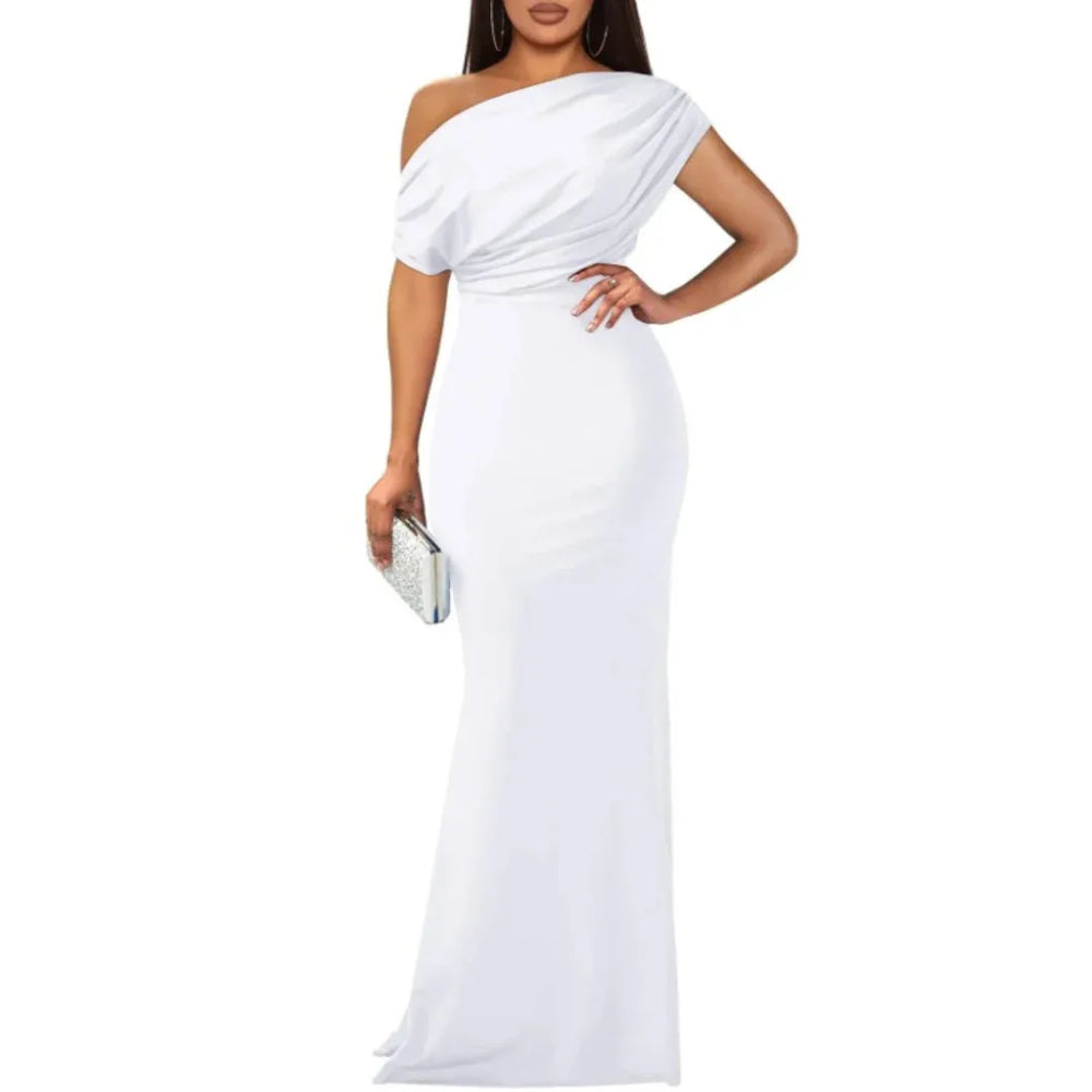 NOEMIA™ – Elegant Bodycon Maxi Party Dress - MABEL LONDON